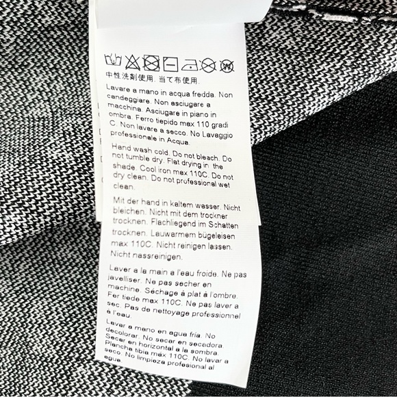 Marina Rinaldi V-Neck Mabel Cardigan black and white print size M - Picture 14 of 14